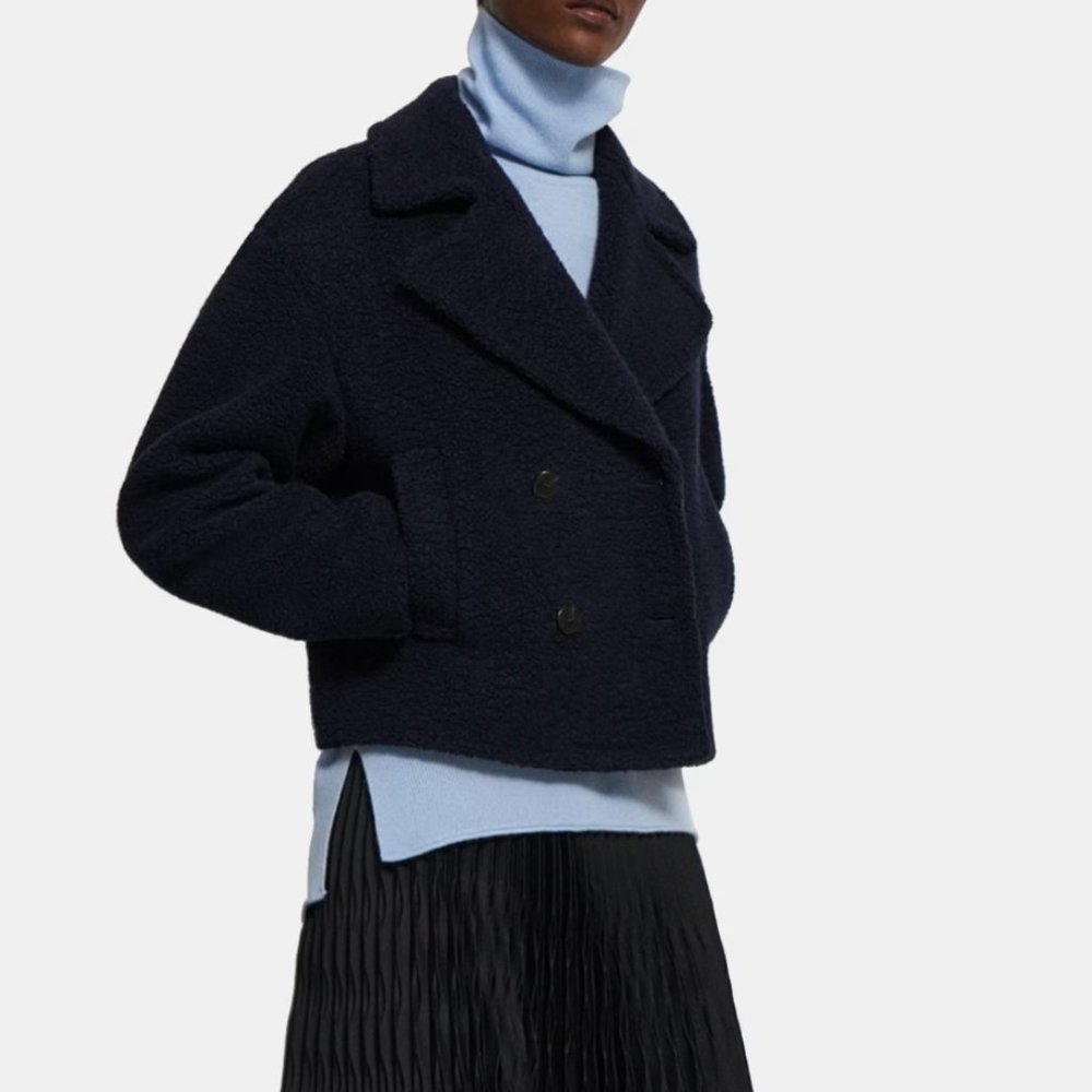 Theory Teddy Pea Coat